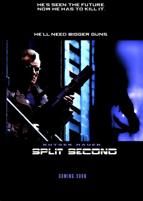 Split second was reproduced on premium heavy stock paper which captures all of the vivid colors and details of the original. split second poster | TimeSpace Warps