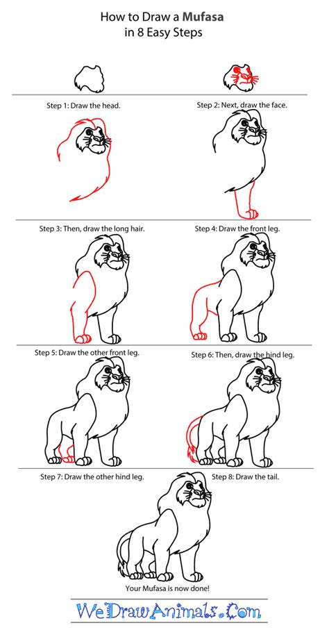 This tutorial will take you through the steps of drawing lion that shows more of their strong bodies. How To Draw A Lion Step By Step - Cliparts.co