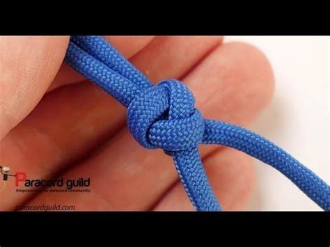 It is very similar in looks to the lanyard knot, which is also a plus! YouTube | Lanyard knot, Paracord bracelet diy, Knots