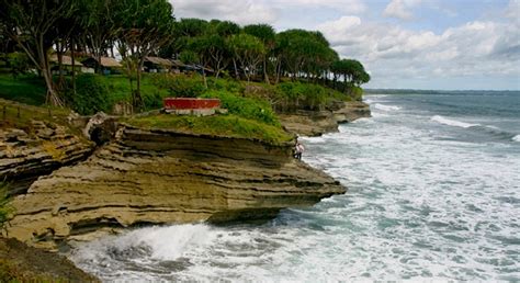 Rekaman video udara drone kondisi pantai batu karas pangandaran, menjelang akhir agustus 2019. PAKET WISATA PANTAI PANGANDARAN - tebejowo Blog