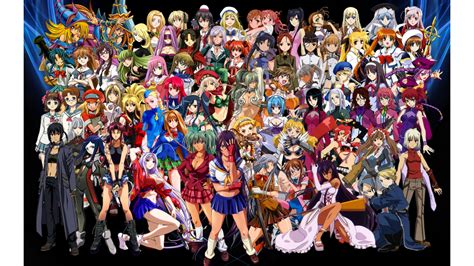 Photo wallpaper girls group anime art hyperdimension. All The Animes Wallpapers - Wallpaper Cave