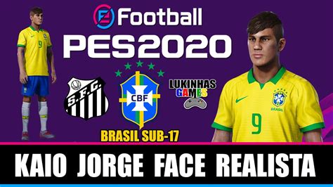 See this tutorial video here. PES 20 EFOOTBALL - KAIO JORGE - SANTOS / SELEÇÃO OLÍMPICA ...