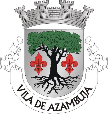 A atual configuração geográfica e administrativa do concelho de azambuja é relativamente recente. Azambuja (city) - Brasão de Azambuja (city) / Coat of arms ...