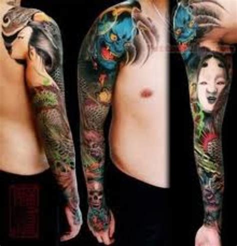 Check spelling or type a new query. Japanese Hannya Mask Tattoo Designs, Meanings, and Ideas ...