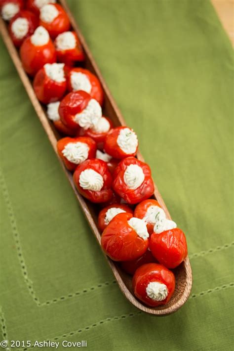 Check spelling or type a new query. Garlicky Goat Cheese + Herb Stuffed Peppadews | Recipe ...