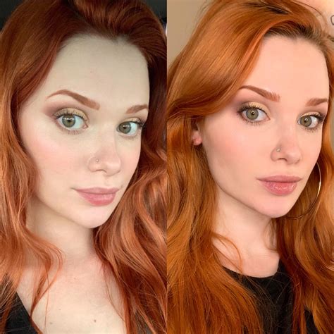 Before and after~ Improved soft glam look, took some of the advice from ...