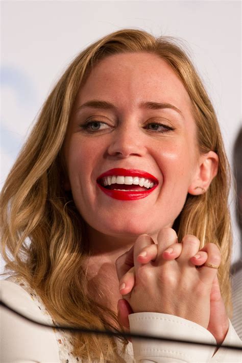 'respect' see it early on august 8th! Emily Blunt - Sicario Press Conference - 2015 Cannes Film ...