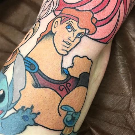 Hercules tattoos that you can filter by style, body part and size, and order by date or score. Top 30 Most Popular Cartoon Tattoos - EntertainmentMesh