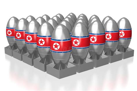 Die russische justiz wirft ihm vor, gegen bewährungsauflagen in einem früheren strafverfahren verstoßen zu haben, während er sich in deutschland von einem giftanschlag erholte. Nordkorea, Atombombe stock abbildung. Illustration von ...