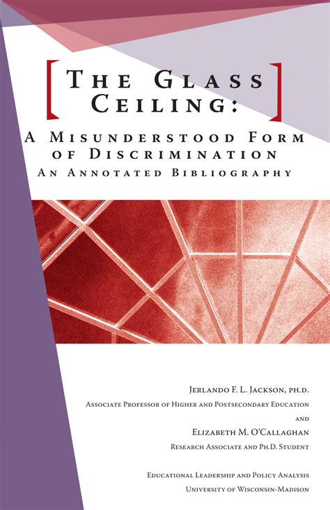 Maybe you would like to learn more about one of these? (PDF) The Glass Ceiling Effect: A Misunderstood Form of ...