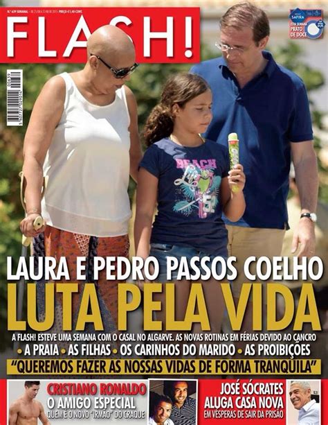 O crime desta semana avançou que dizem que bateu na mulher, acompanhado de uma foto de pedro passos coelho. Pedro Passos Coelho e Laura e a Luta pela Vida