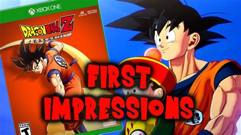 Thanks to a bandai namco publisher sale going on. Dragon Ball Z Kakarot First Impressions - Xbox One - YouTube