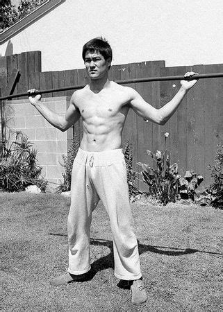 Man in a weigh lifting gym and ask them how long they can hold a 45 lb weight out with their arm he was pretty strong considering his weight and build, i couldn't say how strong he was but for his size he might be twice his weight in terms of output. How To Gain Weight | Bruce lee photos, Bruce lee