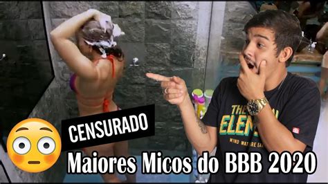 Veja como ficou o ranking das maiores rejeições do programa. OS MAIORES MICOS DO BBB 2020 (Big Brother Brasil) - YouTube