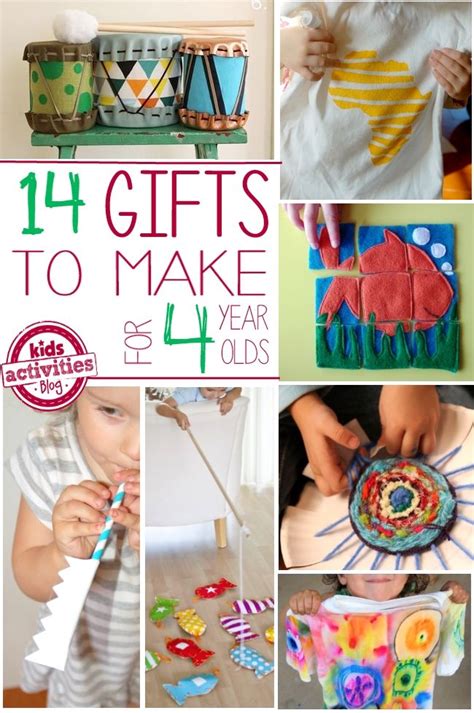 Your sister, friend or brother may be far away from you, but you can surely bridge the gap with unique homemade birthday gifts.hand made gifts at home are. 14 Super Cute And Fun Homemade Gifts For 4 Year Olds | Fun ...