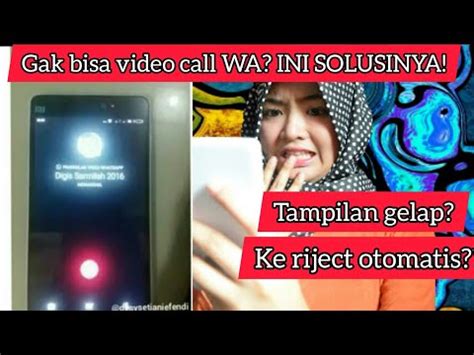 Receiving calls on whatsapp is even easier than placing calls. WHATSAPP error tidak bisa video call? INI SOLUSINYA ...