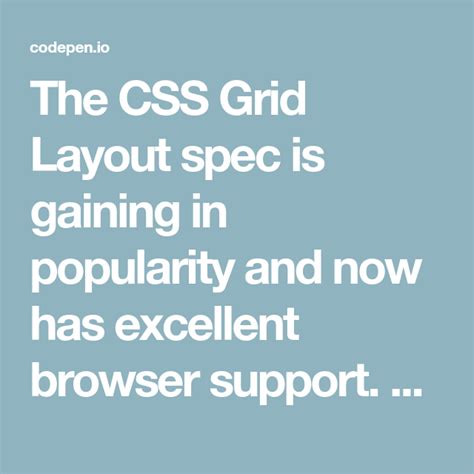 Colorlib offers the best in class website templates that are ready to use for any website. The CSS Grid Layout spec is gaining in popularity and now has excellent browser support. This ...