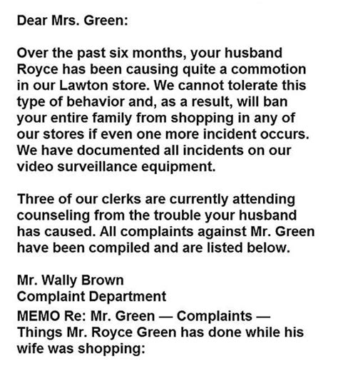 Harris, are listed below and are documented by our video surveillance cameras Husband Banned from Walmart for Hilarious Reasons | Team ...