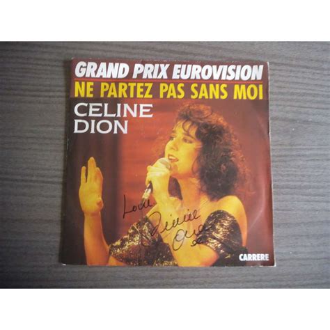 The song was performed ninth on the night, following israel and preceding host country ireland. Ne partez pas sans moi ( eurovision 1988 ) - ne partez pas ...