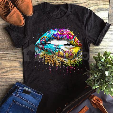 Hippie lips Png, Hippie Peace Lips Png, Sexy Lips Png By LupinArt | TheHungryJPEG.com