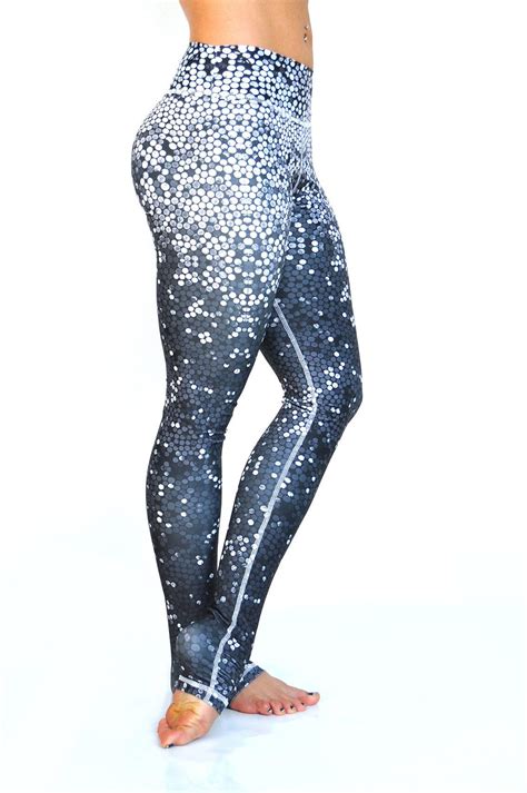 Silver Screen Mermaid Leggings | Mermaid leggings, Black, white leggings, Tribal leggings