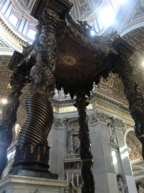 Media in category baldachin of saint peter's basilica. BRISTOL: Real quick, a name you need to know: BERNINI