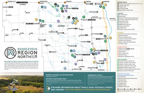 How far is north dakota from me. Rendezvous Region - Northeast North Dakota