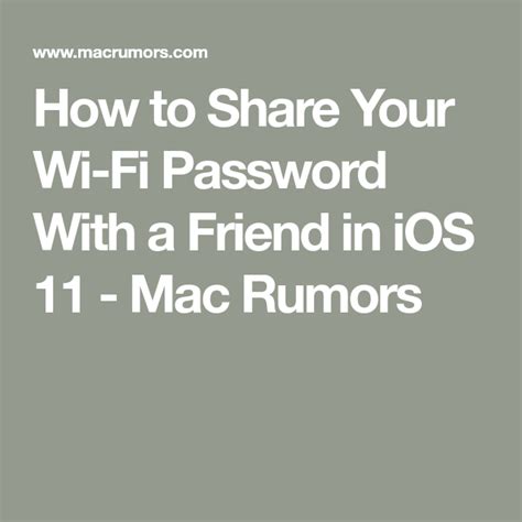 The question of how to find wifi password on iphone and ipad is frequently asked. How to Share Your Wi-Fi Password With a Friend on iPhone ...