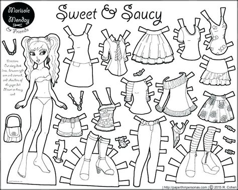 Or would a skirt fit better? Coloring Pages Paper at GetColorings.com | Free printable ...