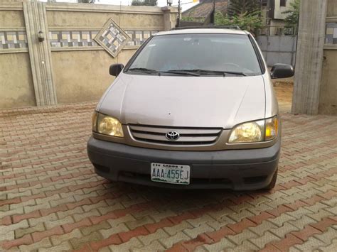 Research toyota sienna model details with sienna pictures, specs, trim levels, sienna history, sienna facts and more. Toyota Sienna 2002 Model (clean Like Toks) - Autos - Nigeria