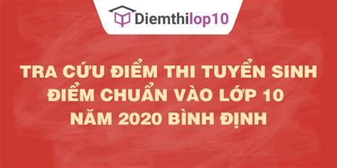 Tuy nhiên, khả năng từ sau 17h chiều nay, phụ huynh và thí sinh đã có thể tra cứu điểm thi vào lớp 10 năm 2021. Điểm chuẩn vào lớp 10 năm 2020 Bình Định mới nhất