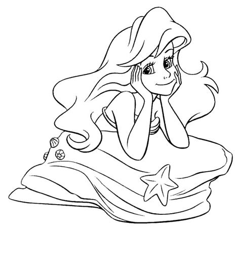 Ariel the little mermaid coloring pages free. The little mermaid coloring pages to download and print ...