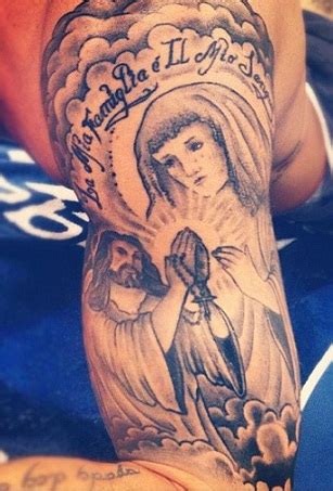 We have x tattoo ideas, designs, symbolism and we explain the meaning behind the tattoo. Sergio Ramos' 42 Tattoos & Their Meanings - Body Art Guru