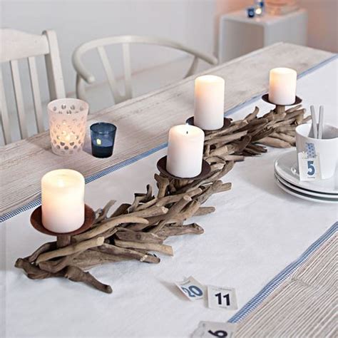 Diy wooden candle holder centerpiece guide. 16 Driftwood Candle Holder Styles And Items Required ...