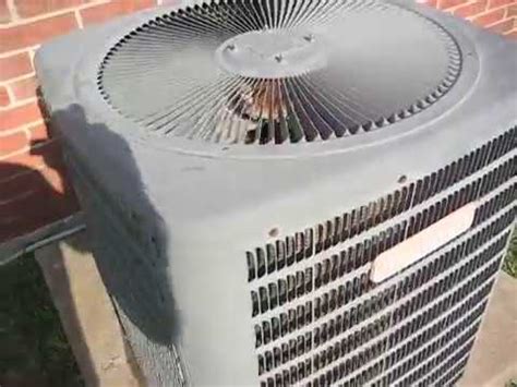 Our ac failed over memorial day weekend, 2017. Goodman AC Compressor with LOUD NOISE then STOPS AFTER THE ...