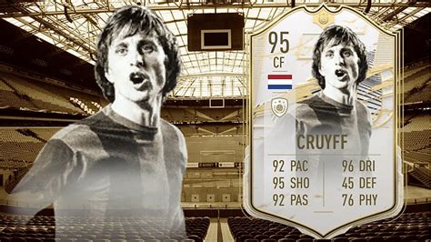 His potential is 83 and his position is cb. FIFA 21: JOHAN CRUYFF 95 PRIME ICON MOMENT PLAYER REVIEW I ...