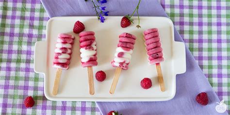 Gusti alla frutta e sorbetti Gelato allo yogurt e frutti di bosco, senza gelatiera ...