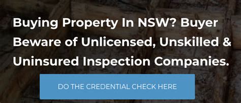 A house or apartment might look great at an open for inspection. Buyer Beware Button - Building and Pest Inspection ...