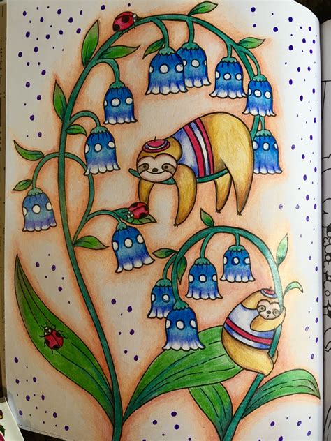 All rights belong to their respective owners. A Million Sloths. Lulu Mayo. | Basford coloring, Coloring ...