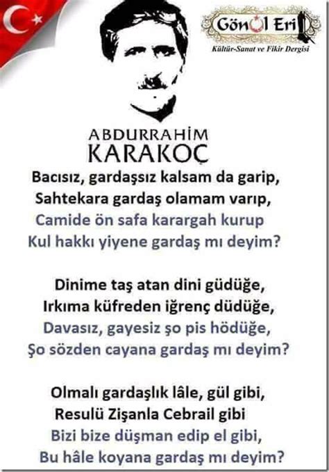 Sarı saçlarını deli gönlüme bağlamışım çözülmüyor mihriban ayrılıktan zor belleme ölümü görmeyince sezilmiyor mihriban yar deyince kalem elden düşüyor abdurrahim karakoç kimdir, hayatı, eserleri. Gardaş mı deyim? - Abdurrahim KARAKOÇ « Ahsen Okyar