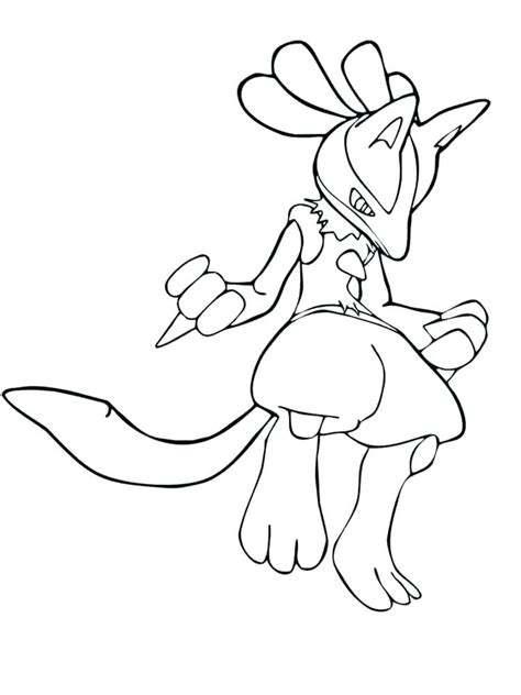 Mega lucario looks very cool in your style. Dibujos Para Colorear De Lucario