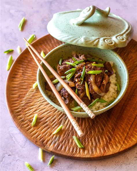 The best mongolian beef recipe is right here!! Beef Apricot Jam Mongolian - Mongolian Beef Modern Honey ...