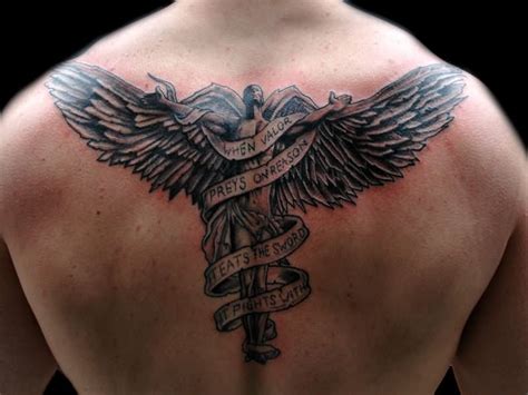 3 placements of angel wings tattoos. 35+ Cool Back Tattoos