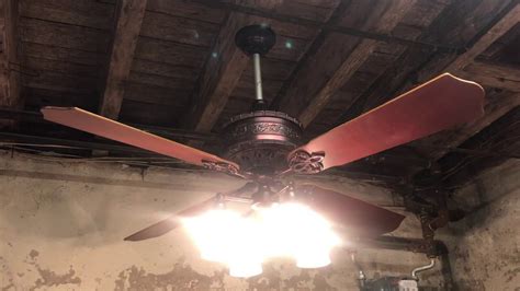 Casablanca indoor ceiling fan owner's manual model numbe: Casablanca 19th Century ceiling fan (1 of 2) - YouTube