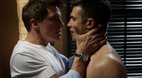 Beyond the black songs of love and death. Jack (John Barrowman) and Brad (Dillon Casey) | THE ...