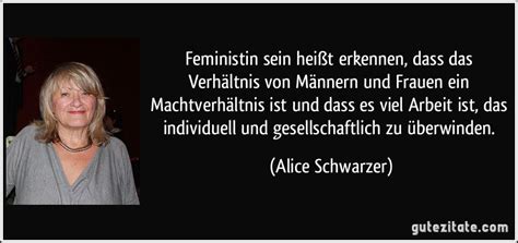 Viele frauen wissen genau, was sie auf dem kasten haben. Feministin sein heißt erkennen, dass das Verhältnis von...