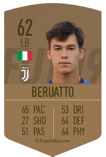 Fifa 21 ratings and stats. Pietro Beruatto FIFA 19 Rating, Card, Price