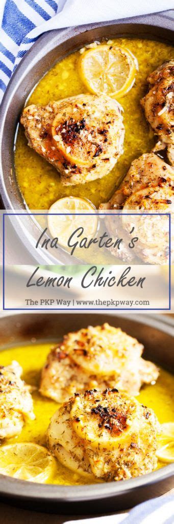 Add the chicken broth, lemon juice and pepper. Ina Garten's Lemon Chicken | Recipe | Food network recipes ...