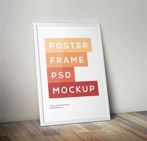 The most popular collection of free poster mockup psd templates for your next creative projects. 10 Free Realistic Poster & Frame Mockups