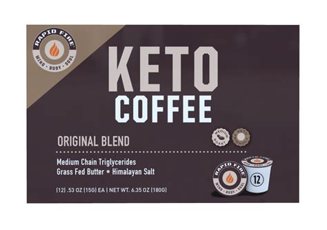 Rapid fire, west caldwell, new jersey. Rapid Fire Keto Coffee Pods, Original Flavor, Medium Roast ...